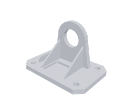 Sensor mount CAD preview